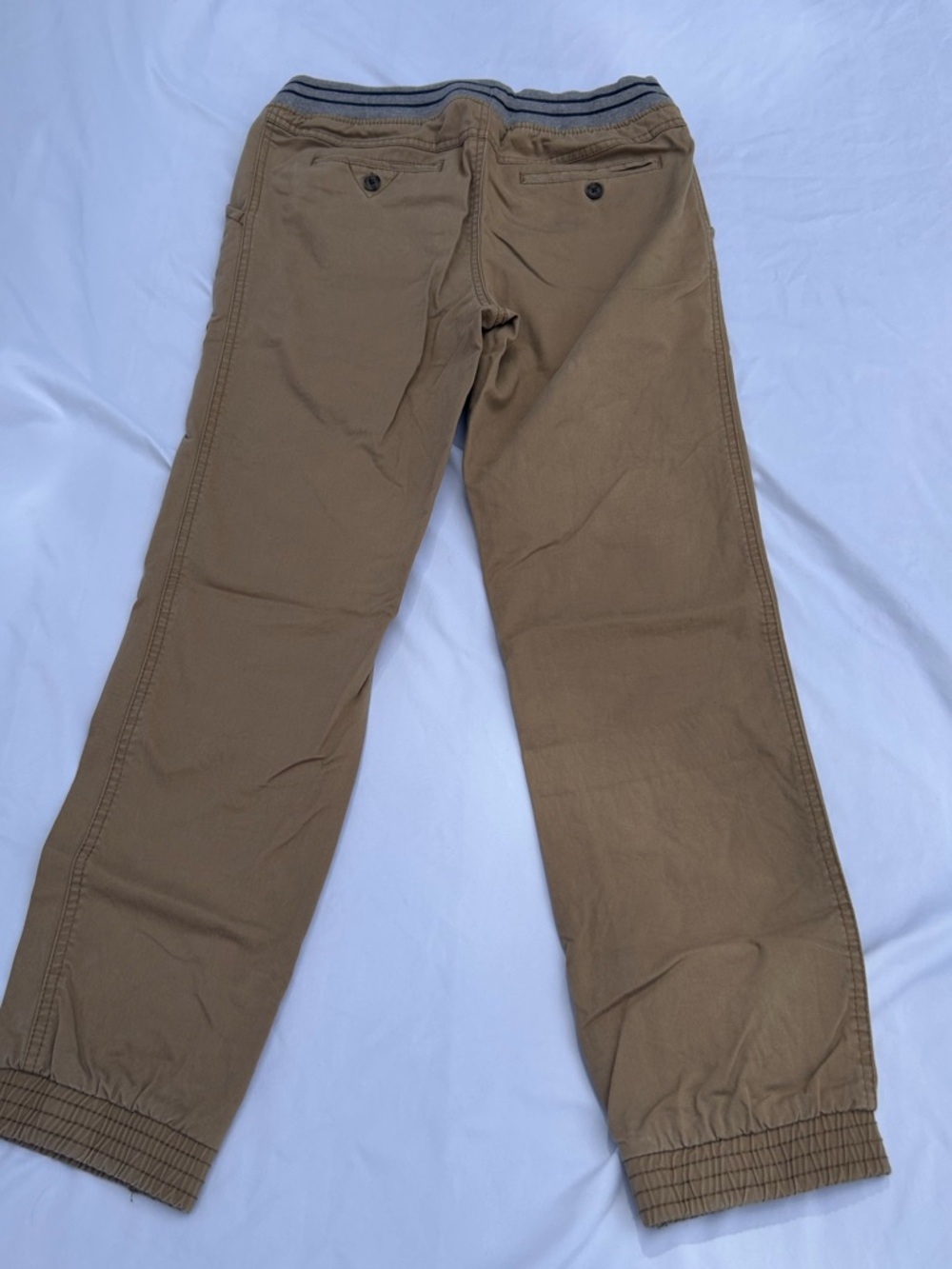 Cat & Jack Boys Brown Drawstring Jogger Pants size 16 - Picture 6 of 7
